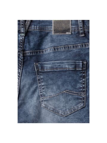 Cecil Capri in mid blue used wash