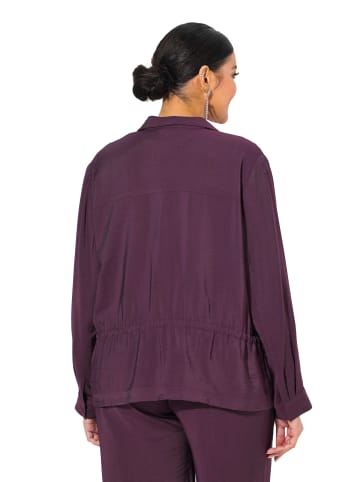 Ulla Popken Jacke in dunkle pflaume