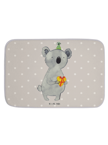 Mr. & Mrs. Panda Badvorleger Koala Geschenk ohne Spruch in Grau Pastell