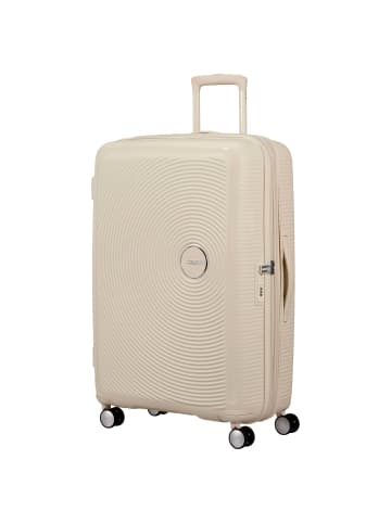 American Tourister Soundbox - 4-Rollen-Trolley 77 cm erw. (gelb) in coconut sand