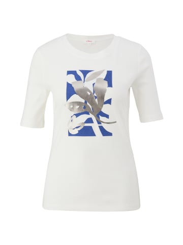 s.Oliver T-Shirt in 02D1_ecru