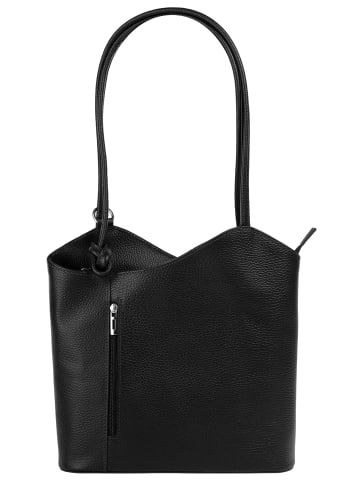 Cluty Shopper Rucksack Kombination in schwarz