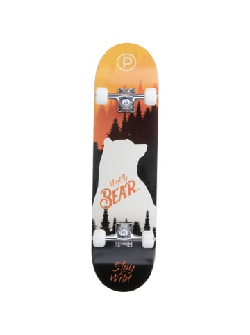 Playlife Skateboard-Komplettset Mighty Bear in bunt