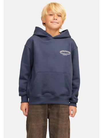 JACK & JONES Junior Hoodie 'FREDERIKSBERG MARGATE' in dunkelblau