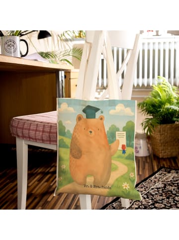 Mr. & Mrs. Panda Tote Bag Bär Prüfung Design ohne Spruch in Weiß