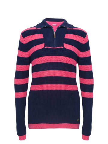 SCHIETWETTER Rollkragen "Sontje" in navy-pink