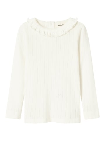 name it Langarmshirt NMFRACHEL NIS LS SLIM TOP LIL in coconut milk