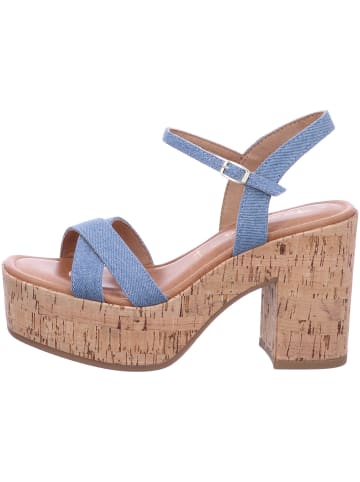 Tamaris Damen Sandaletten Da.-Sandalette in Blau