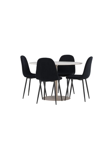 ebuy24 Essgruppe Lycke Beige 110 x 110 cm