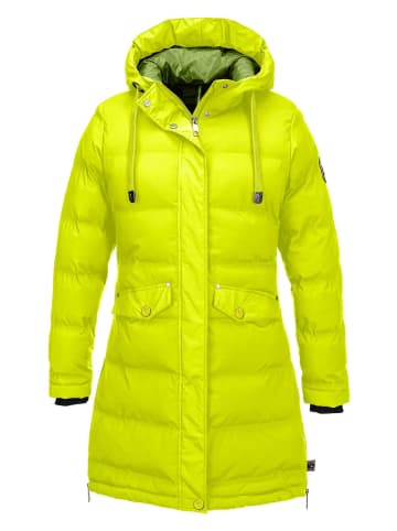 SCHIETWETTER Wintermantel "Piratenbraut Almaria", Steppparka, in lime
