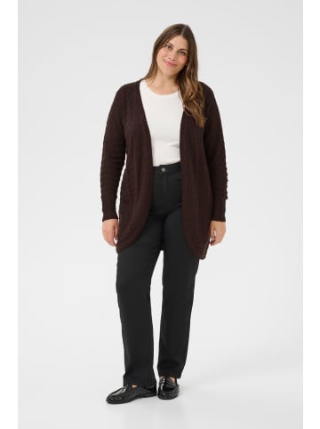 KAFFE curve Strickjacke KCemana Regular fit in Black Coffee