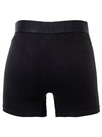 Superdry Boxershort 3er Pack in Schwarz/Anthrazit/Grau