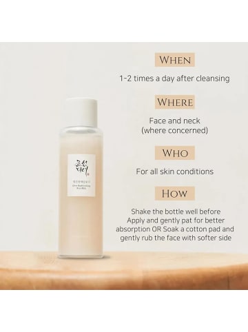 Beauty of Joseon Gesichtstoner Glow Replenishing Rice Milk Toner, 150 ml