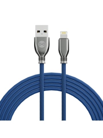 FOREVER Forever Ladekabel USB-A Tornado 1 m 12,5W 3A kompatibel mit in Transparent