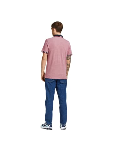 Jack & Jones Poloshirt 2er Pack in Rot/Blau