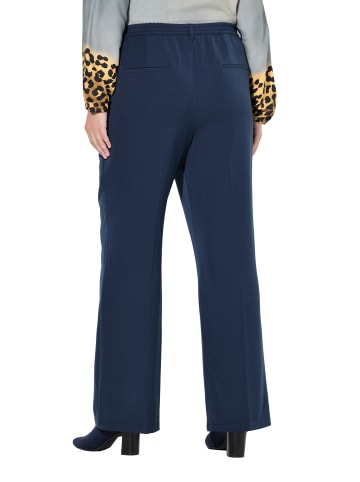 MIAMODA Businesshose in dunkelblau