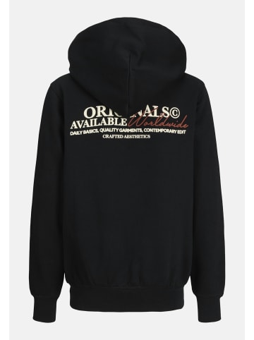 JACK & JONES Junior Hoodie 'Islington' in schwarz