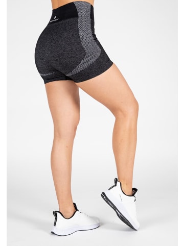 Gorilla Wear Nahtloses Shorts - Selah - Schwarz