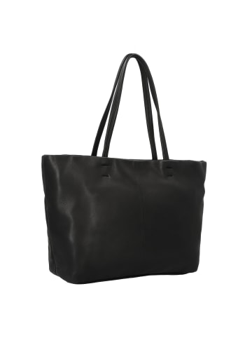 LIEBESKIND BERLIN Hera Shopper Tasche Leder 45 cm in black
