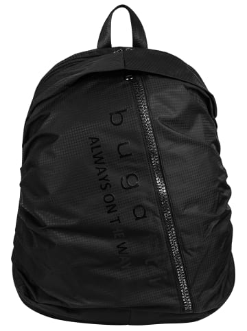Bugatti Rucksack LETTER'S Kunstfaser in schwarz