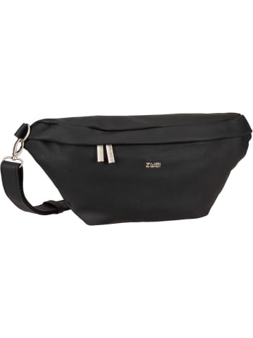 Zwei Gürteltasche Mademoiselle MH80 in Nubuk/Black