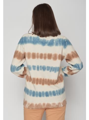 GreenBomb Silky Basic in Haselnussblau gestreift