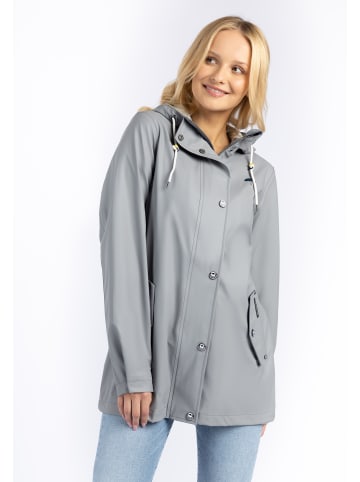 Schmuddelwedda Regenjacke in Grau-280