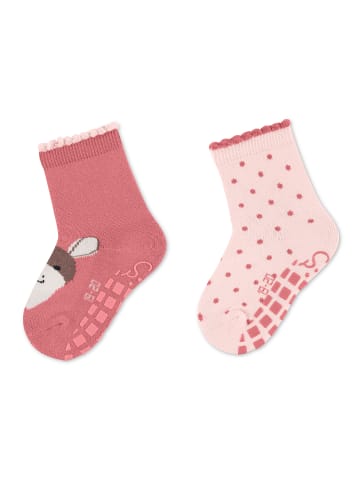 Sterntaler GOTS ABS-Socken Emmi Girl, 2er-Pack in rosa