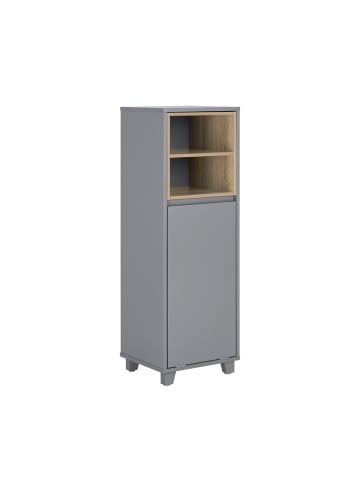 SoBuy Hochschrank in Mattgrau - (W) 30 x (H) 105 x (L) 35 cm