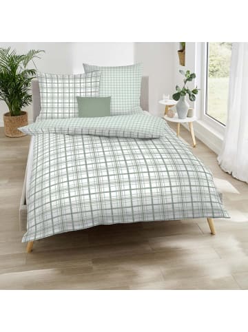 Traumschlaf Bettwäsche Plaid in jade