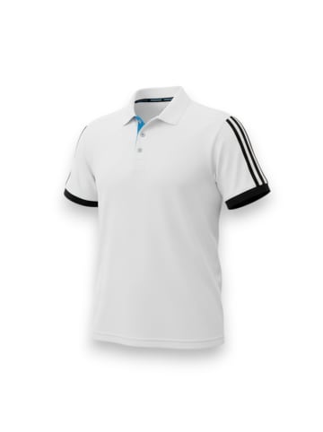 adidas Shirt Climacool Trainings Polo in Weiß