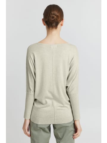 Oxmo Strickpullover OXHerdis in Dunkelgrau