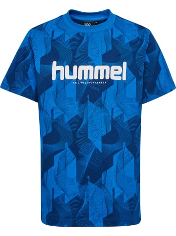 Hummel Hummel T-Shirt S/S Hmltonni Multisport Jungen Atmungsaktiv in ESTATE BLUE