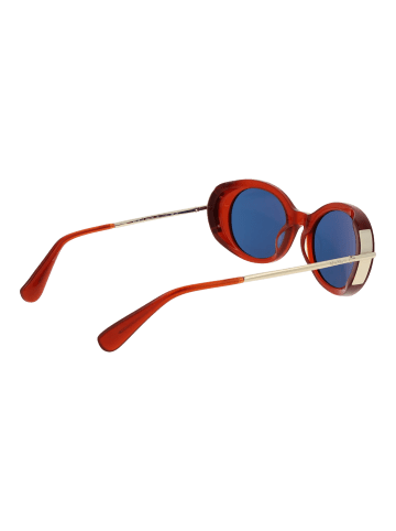 Max Mara Frauen Sonnenbrille Oval Rot