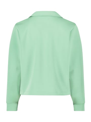 BETTY & CO Sweatshirt mit Kragen in Peppermint