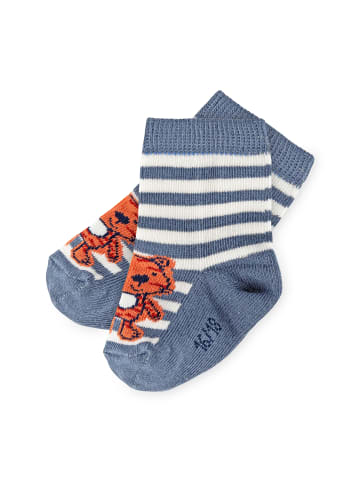 Sigikid Socken-Set 3er Wild Adventure in rostrot/blau