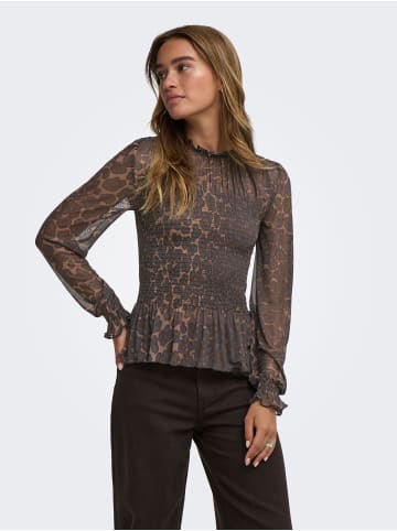 JDY Bluse in Coffee Bean