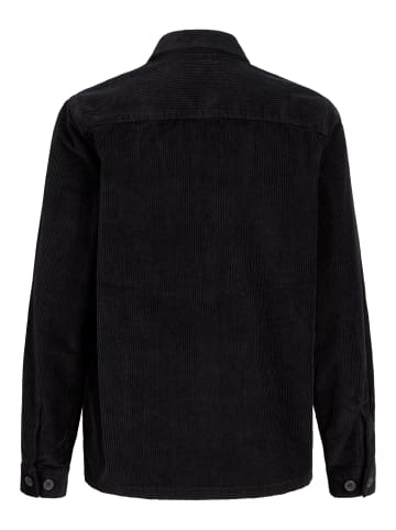 JACK & JONES Junior Cord Hemdjacke Overshirt Zipper Jortoronto in black