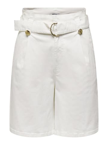 ONLY City Shorts in Cloud Dancer