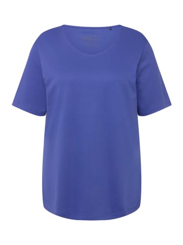 Ulla Popken Shirt in blau lila