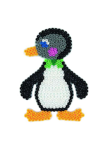 Hama Stiftplatte Pinguin für Midi-Bügelperlen in weiß