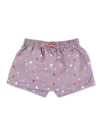 Sterntaler Badeshorts Herz in lila