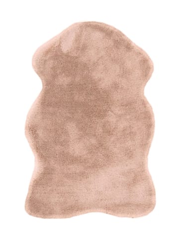 Kayoom Hochflor Teppich Rabbit in creme - rechteckig