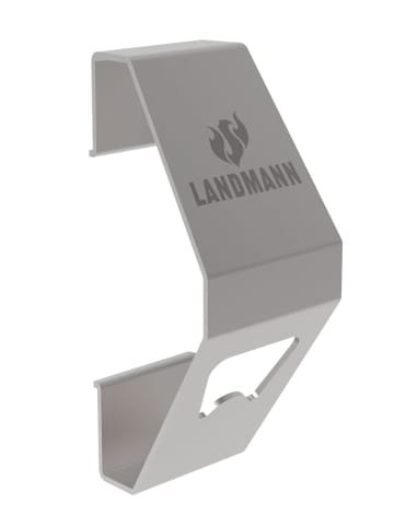 Landmann Flaschenöffner magnetisch Edelstahl Silber