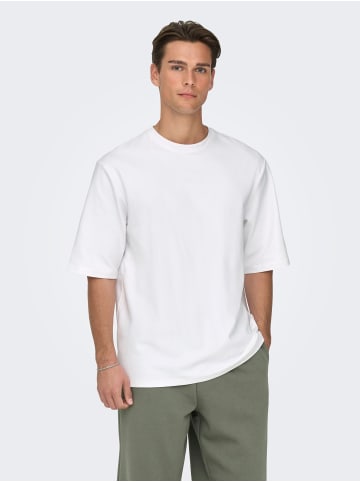ONLY & SONS T-shirt in White 1
