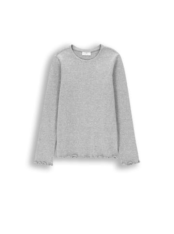 Coccodrillo T-Shirt mit langen Ärmeln in grau