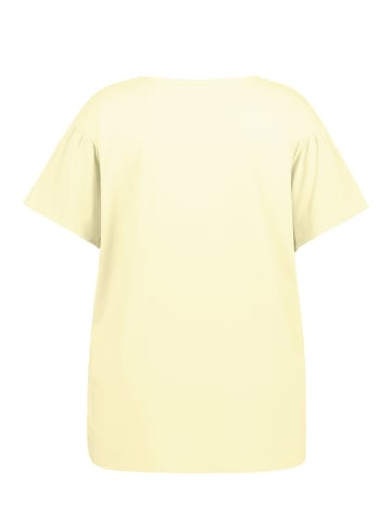 Ulla Popken Shirt in blassgelb