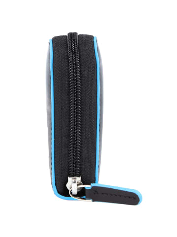 Piquadro Blue Square Geldbörse RFID Leder 19 cm in schwarz