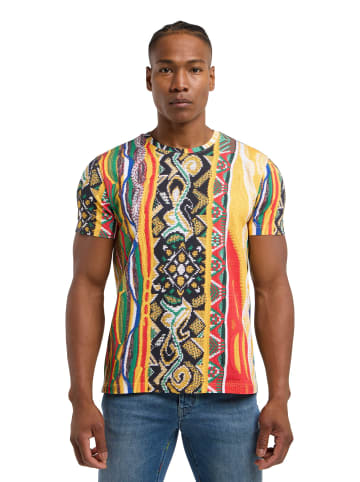 Carlo Colucci T-Shirt Dini in Gelb