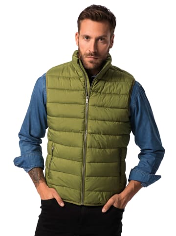 JP1880 Steppweste in khaki grün